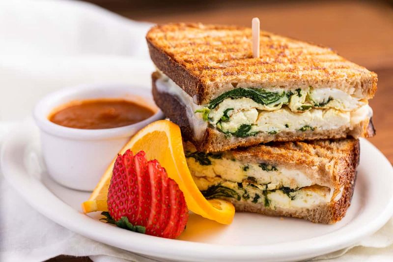 Spinach and Artichoke Panini