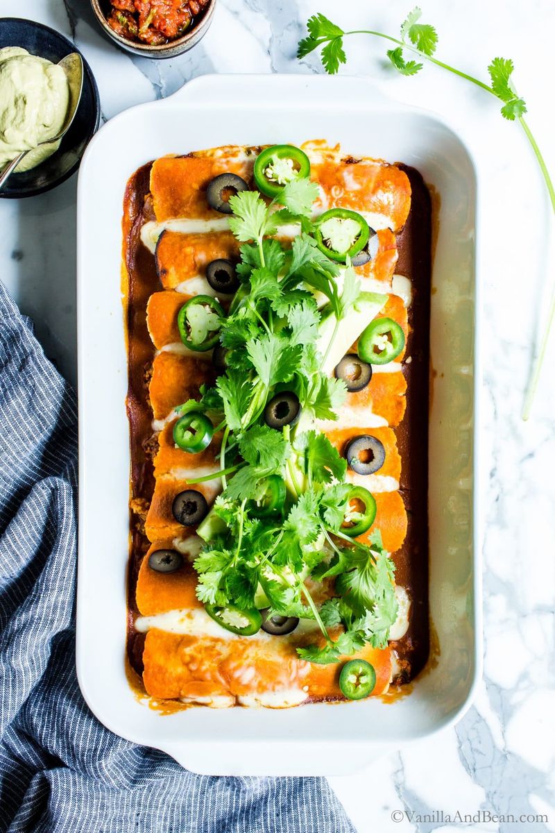 Tofu Enchiladas