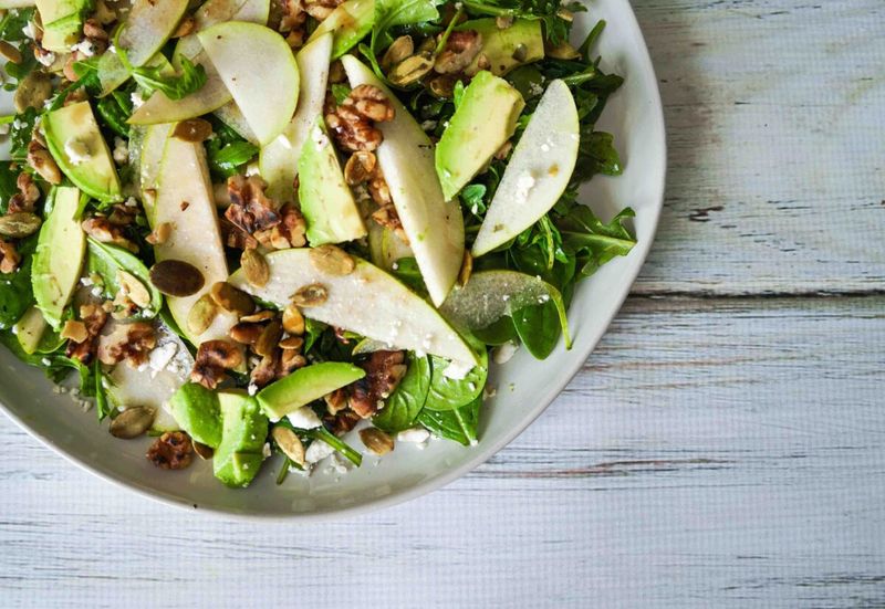 Pear and Walnut Salad