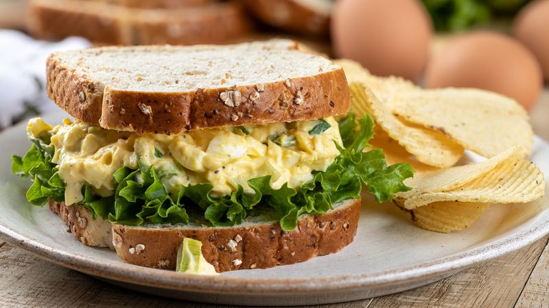 Egg Salad with Whole Grain Bread