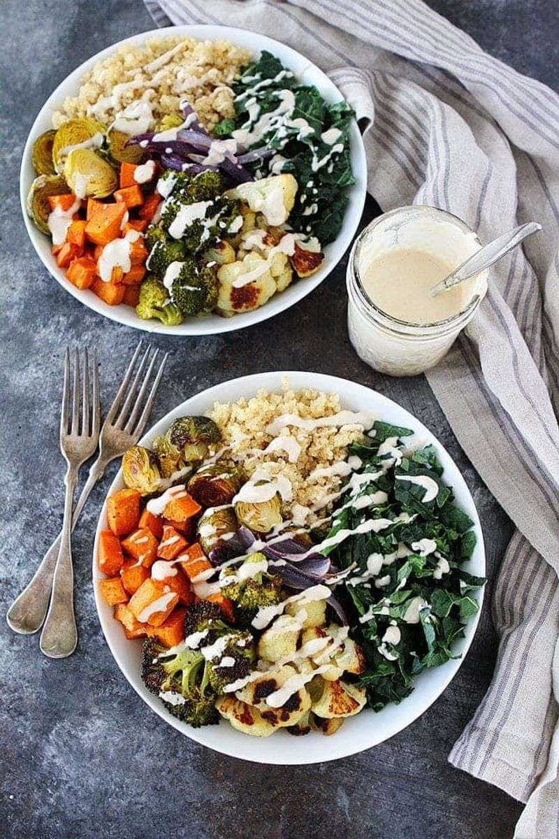 Roasted Vegetable Quinoa Bowl