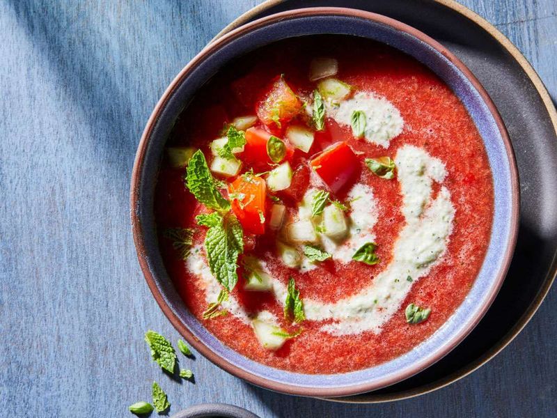 Tomato and Cucumber Gazpacho