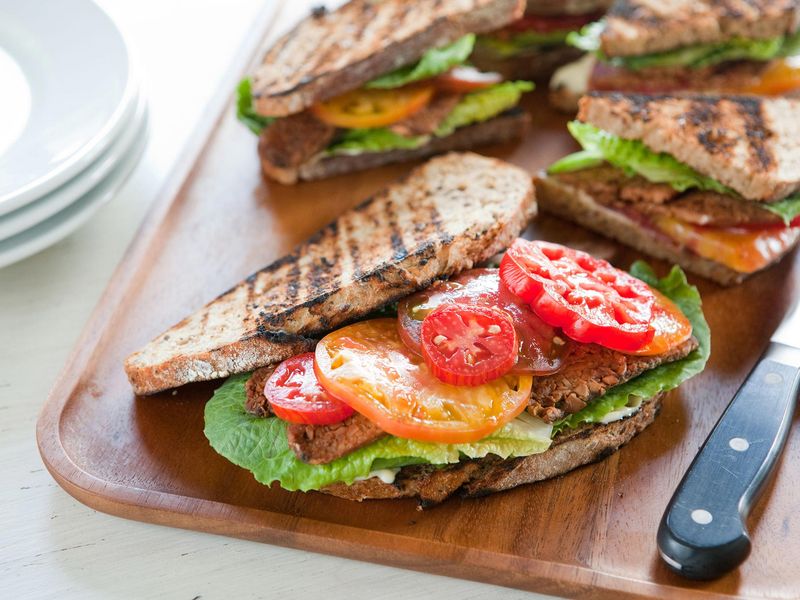 BLT with Heirloom Tomatoes