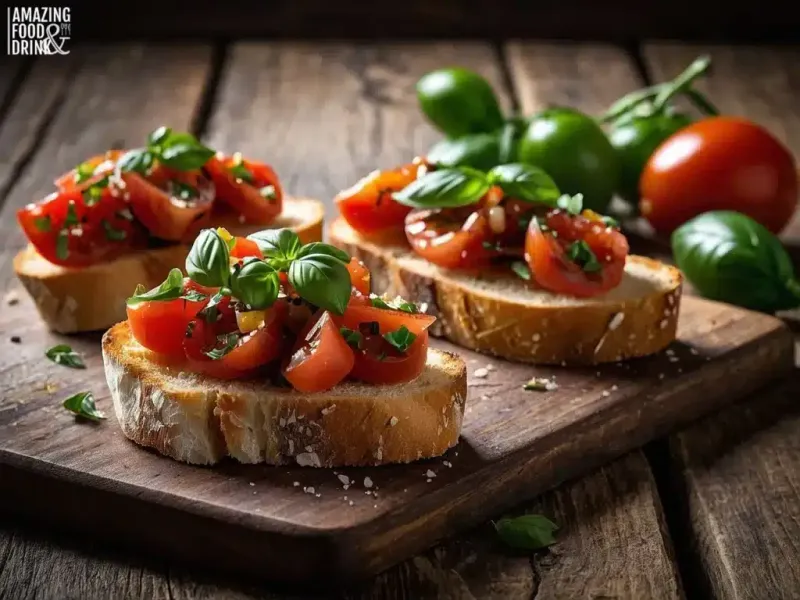 Italian Bruschetta Sandwich