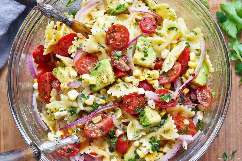 Avocado Cilantro Lime Pasta