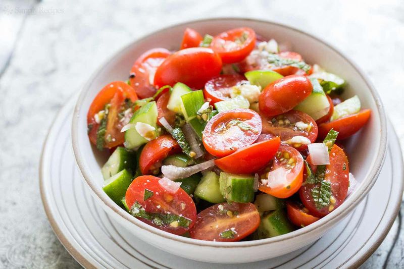 Tomato-Cucumber Salad
