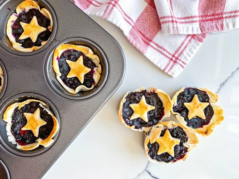 Mini Star-Spangled Berry Tarts