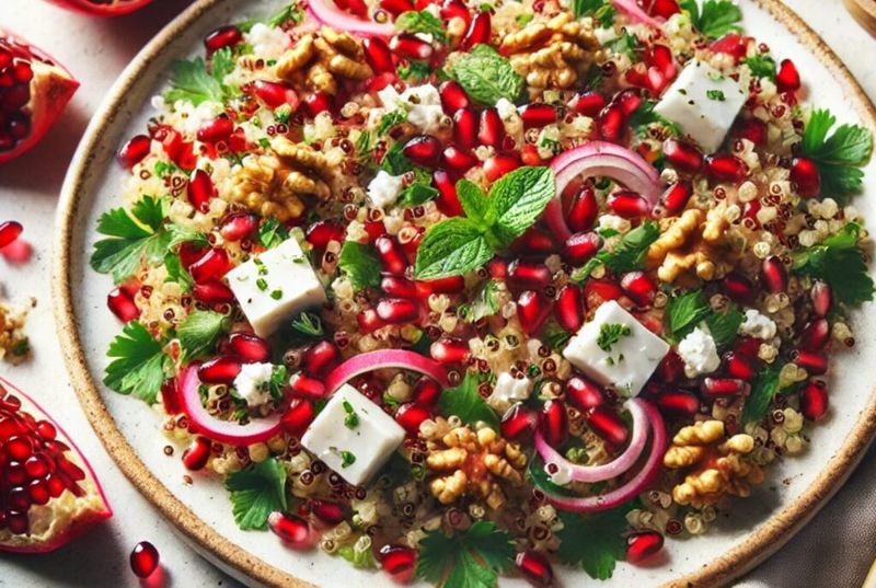 Pomegranate and Quinoa Salad