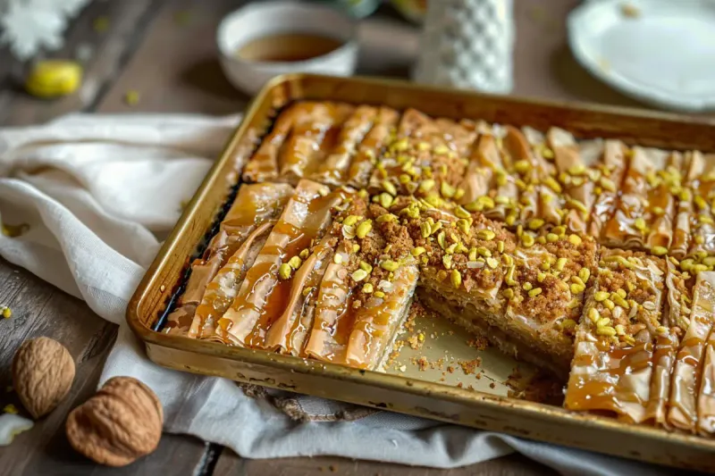 Crumpled Baklava