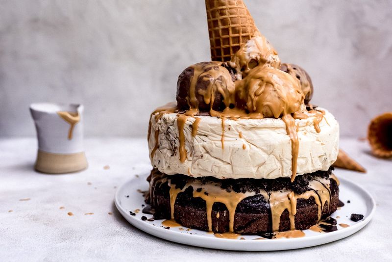 Melted Ice Cream Cake