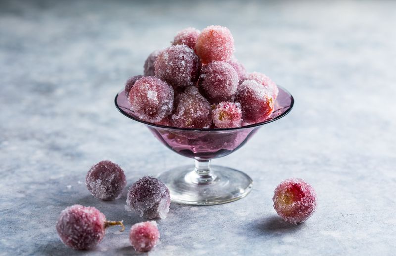Frozen Grapes