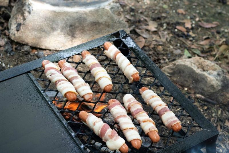 Bacon-Wrapped Hot Dogs