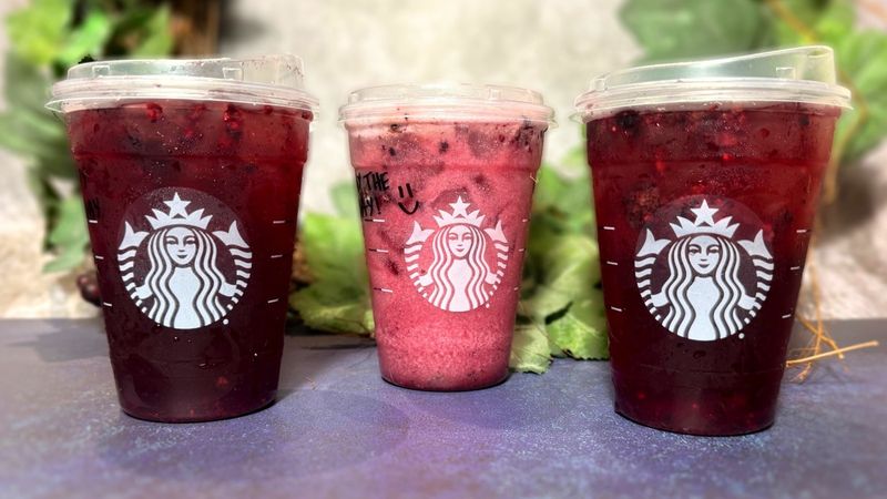 Iced Blackberry Green Tea