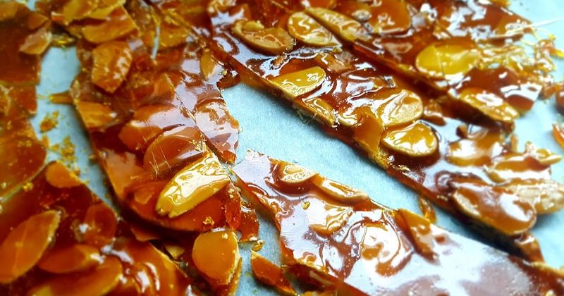 Shattered Almond Brittle