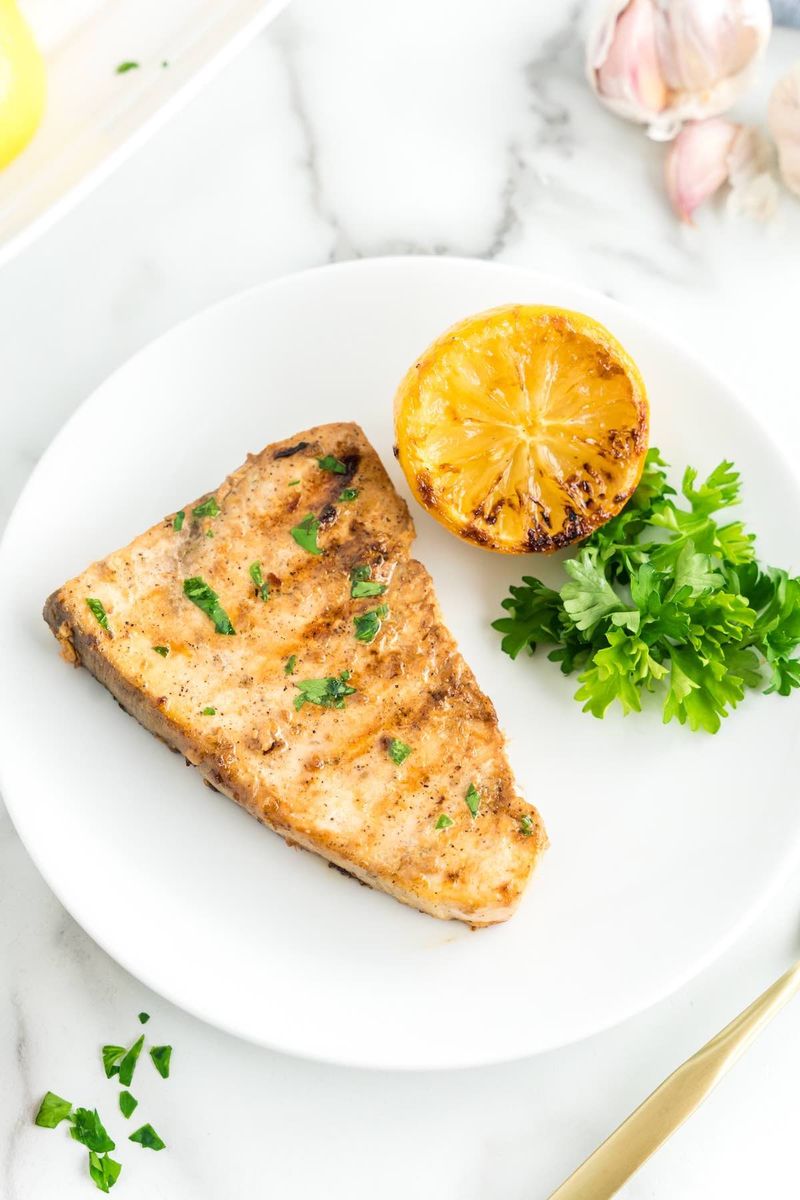 Ginger Lime Grilled Swordfish