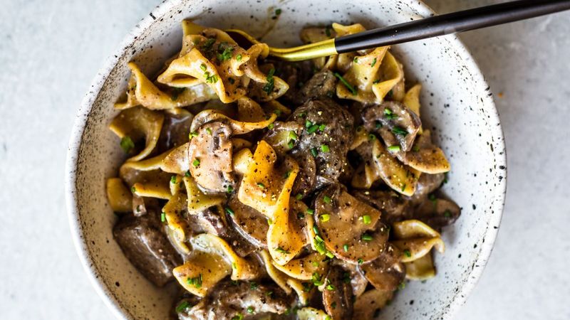 Beef Stroganoff