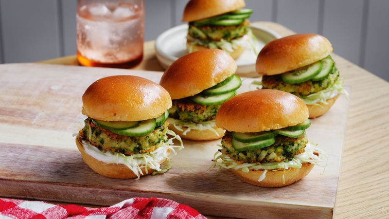 Veggie Burger Sliders