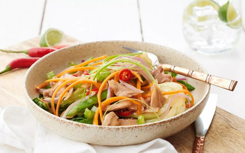 Asian Tuna Stir-Fry