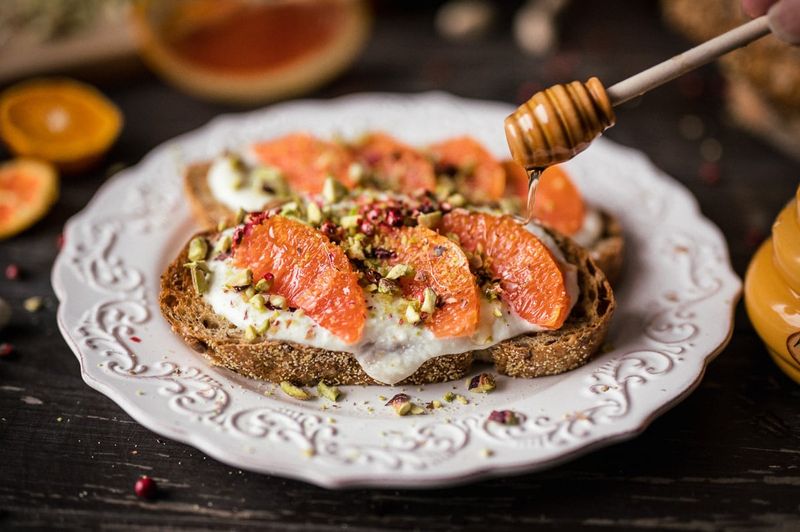 Ricotta and Honey Toast