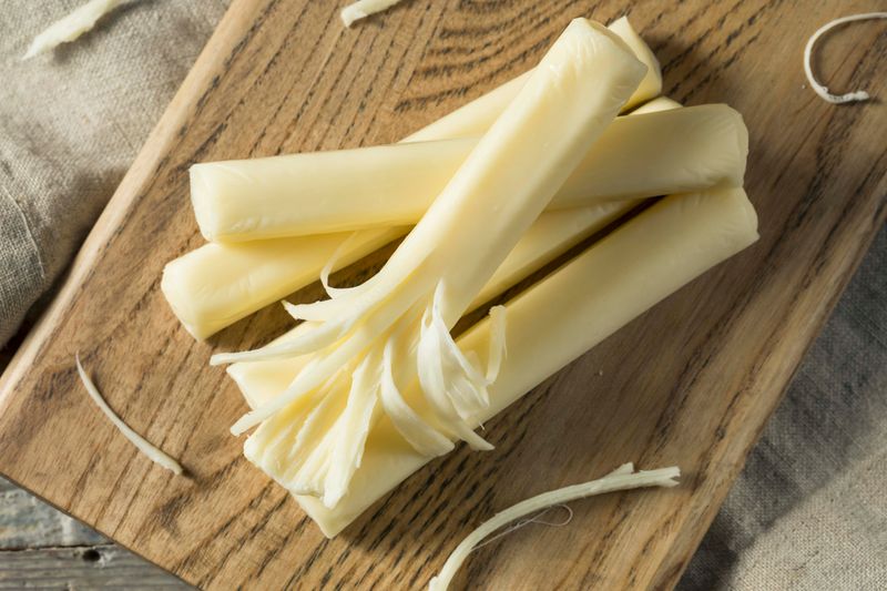 String Cheese and Almonds