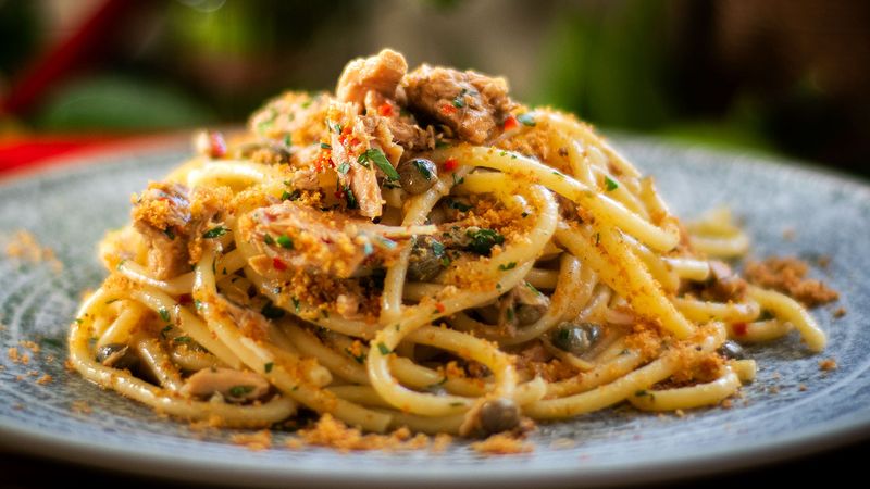 Spicy Tuna Pasta