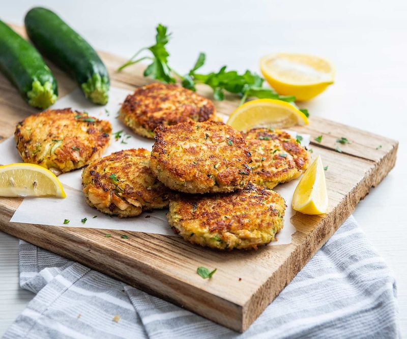 Tuna & Zucchini Fritters