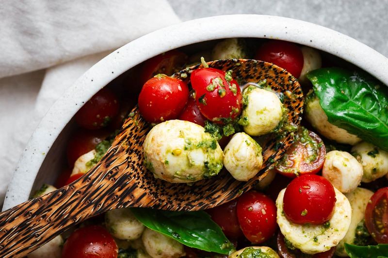 Caprese Salad with Pesto