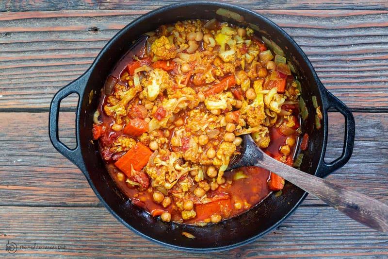 Chickpea and Cauliflower Stew