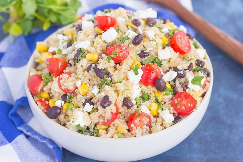 Quinoa and Black Bean Salad
