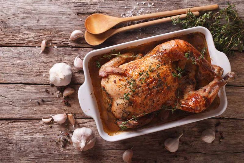 Garlic Roasted Chicken