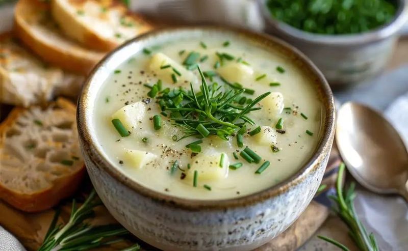 Creamy Potato Leek Soup