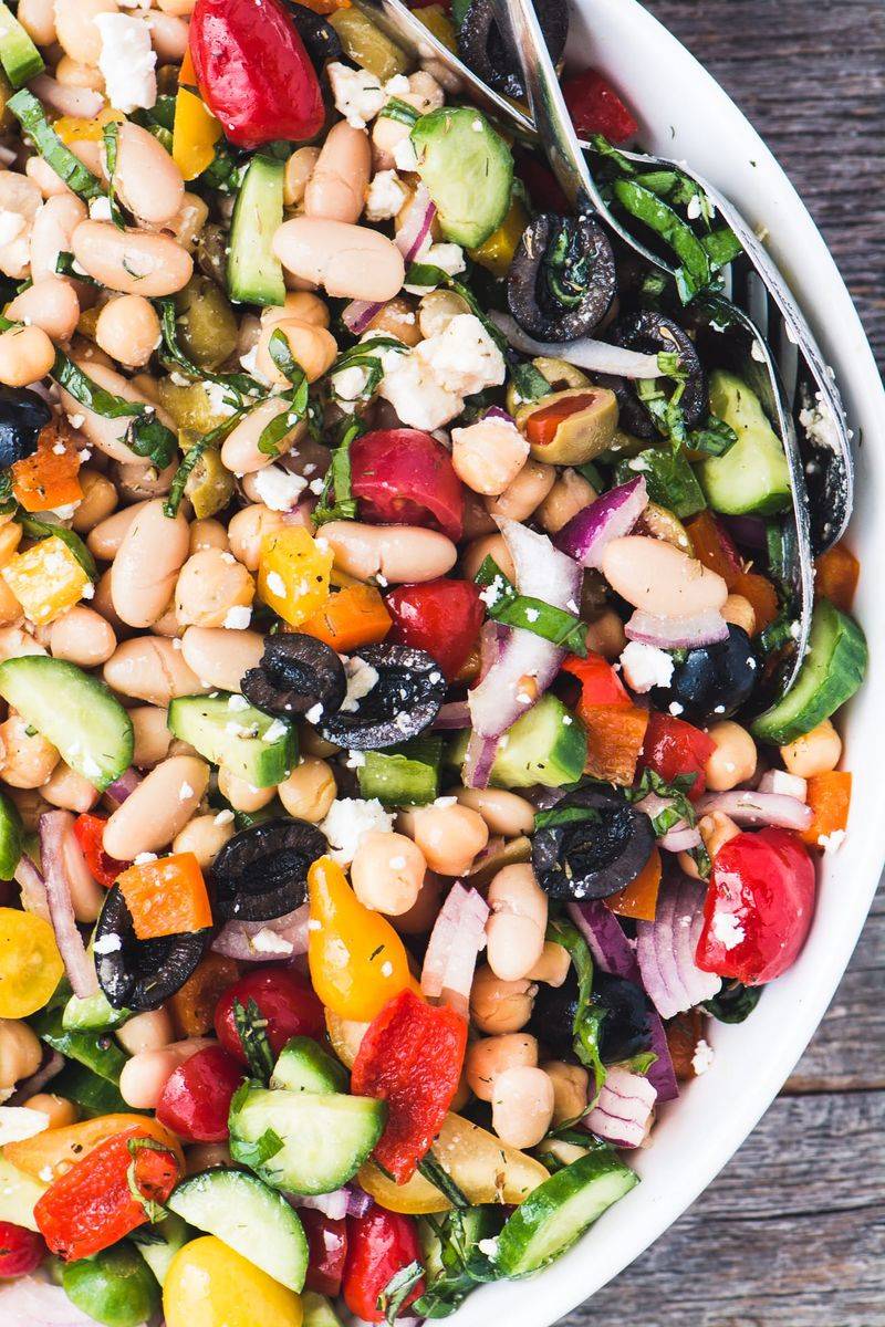 Mediterranean Bean Salad