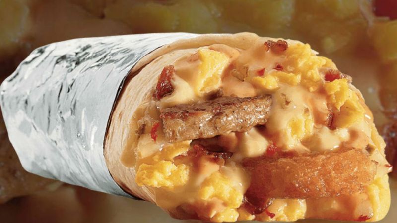 Monster Breakfast Burrito