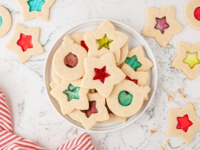 Stained Glass Window Cookies