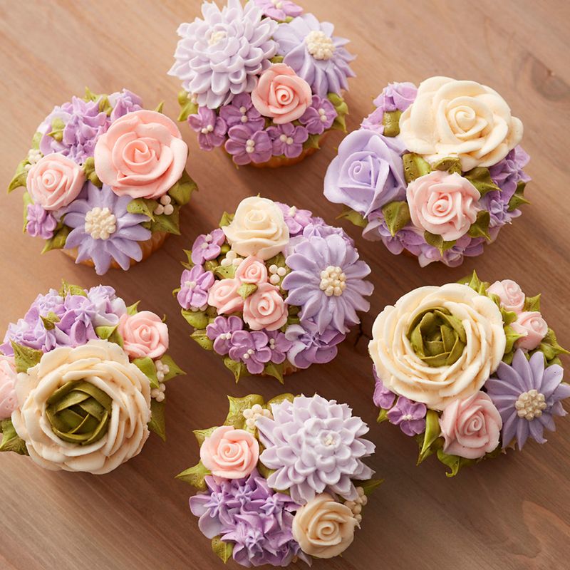 Garden Bloom Cupcakes