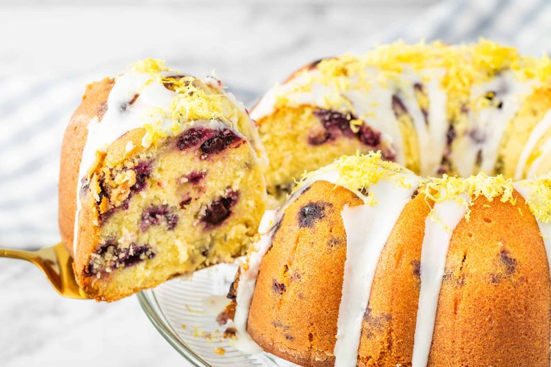 Blueberry Lemon Bundt Cake