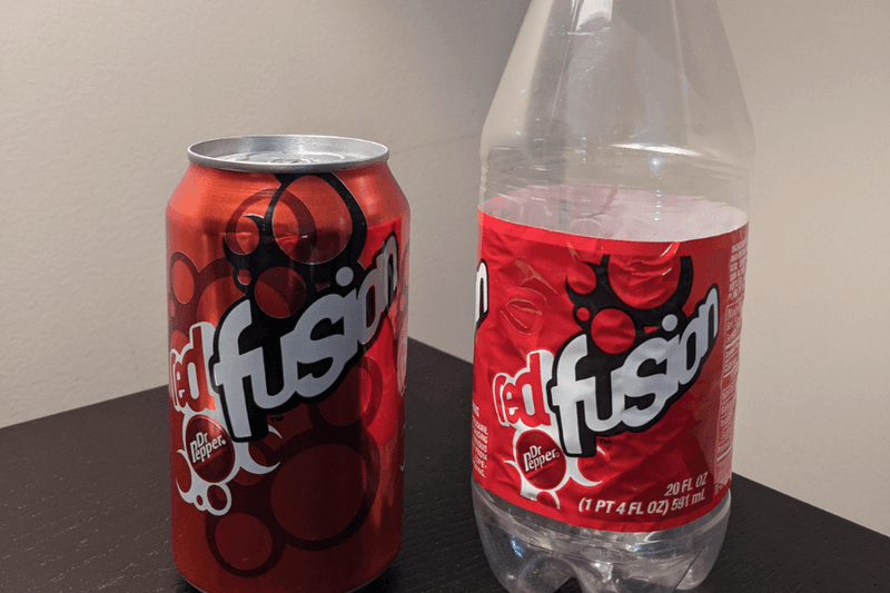 Dr Pepper Red Fusion