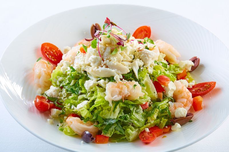 Seafood Caesar Salad
