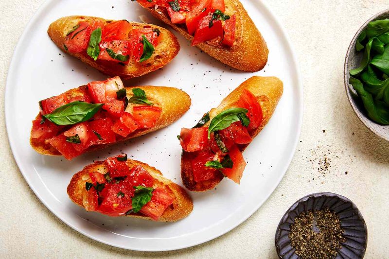 Tomato Basil Bruschetta