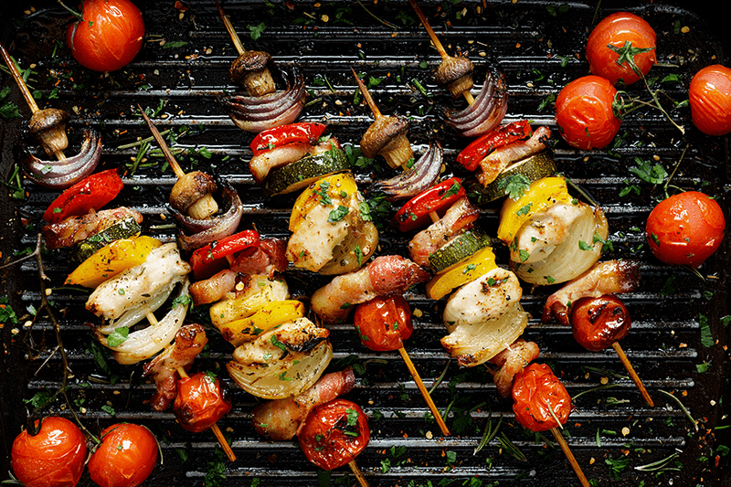 Grilled Veggie Skewers