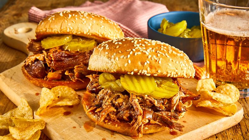 BBQ Pulled Pork Sandwiches