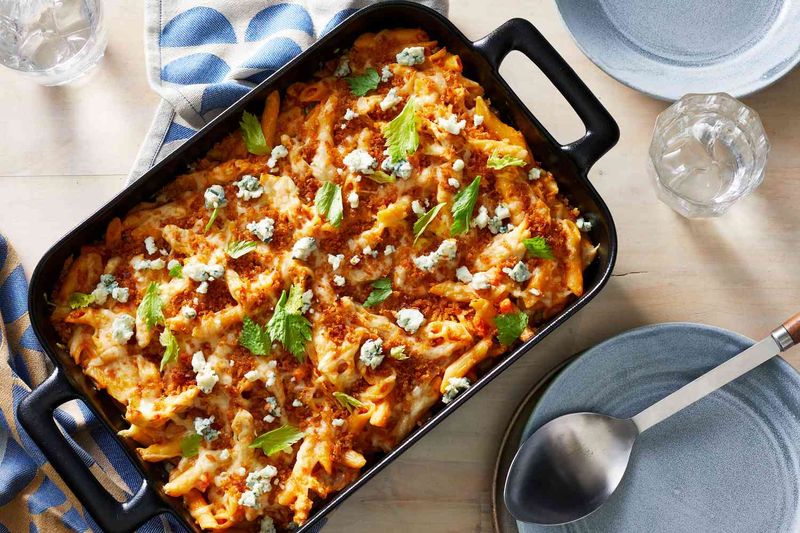 Buffalo Chicken Casserole