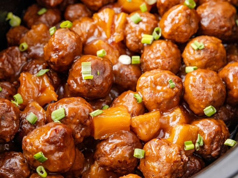 Sweet and Sour Meatballs