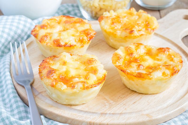 Macaroni and Cheese Muffins