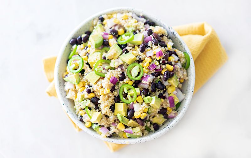Quinoa and Black Bean Salad