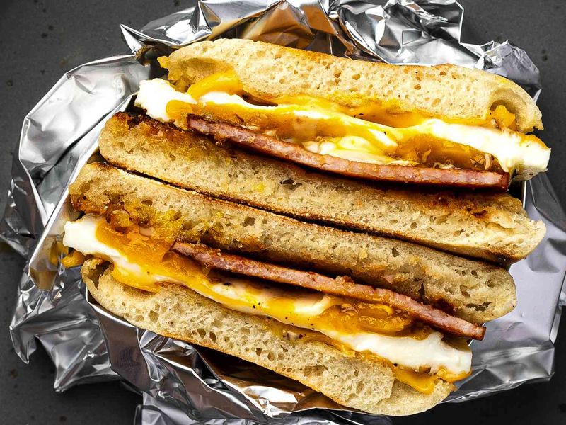 Egg and Cheese Breakfast Sandwich