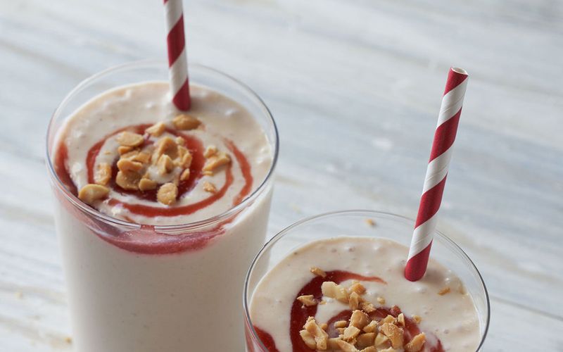 Peanut Butter and Jelly Smoothie