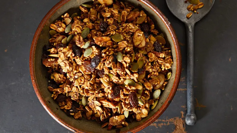 Pumpkin Seed and Quinoa Granola