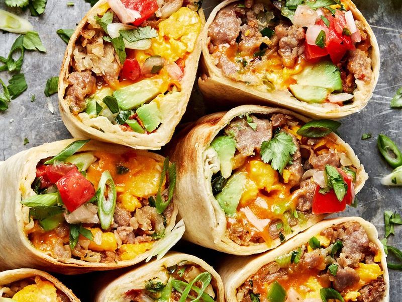Egg-Packed Breakfast Burrito