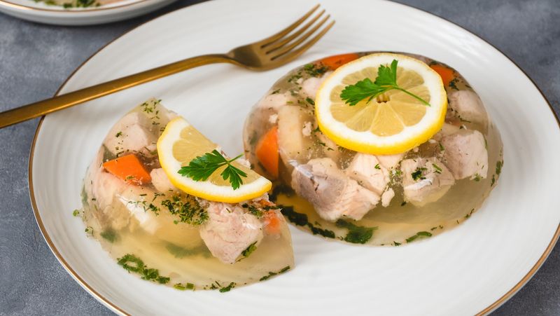 Frozen Jellied Turkey